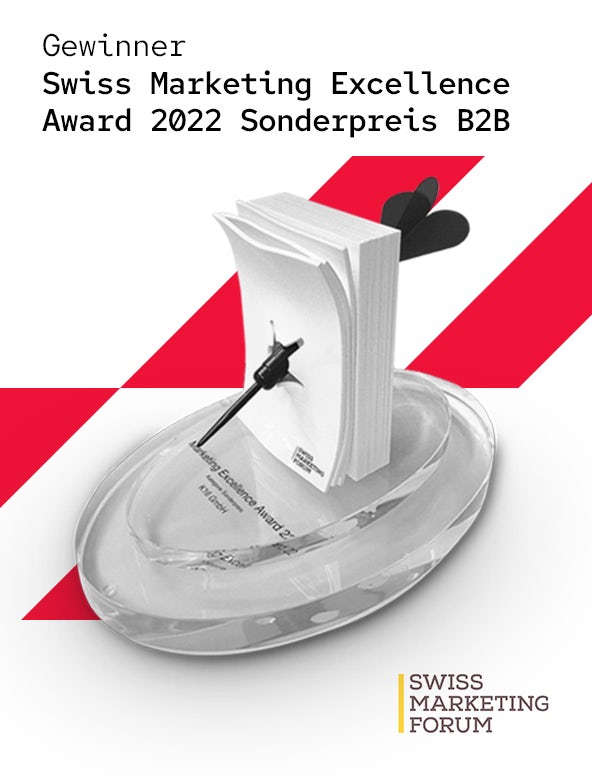 Swiss Marketing Excellence Award 2022 für Präsentationagentur K16